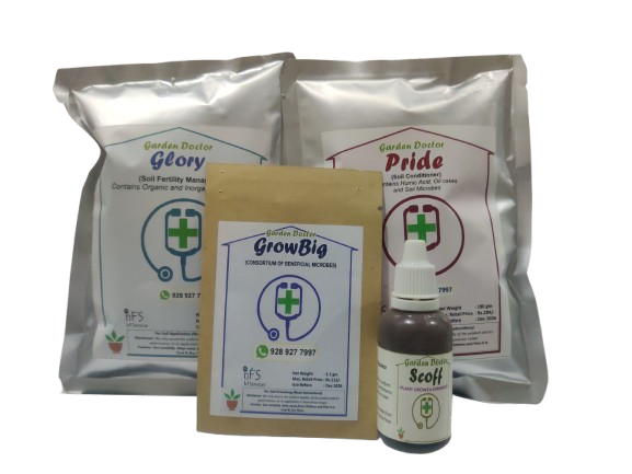 Combo 1 Big: Glory, Pride, GrowBig & Scoff (for up to 36 plants)